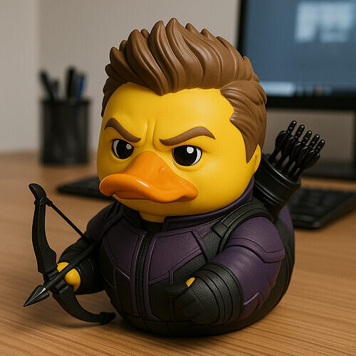 Hawkeye Marvel Universe - Urban vibes 3D print model