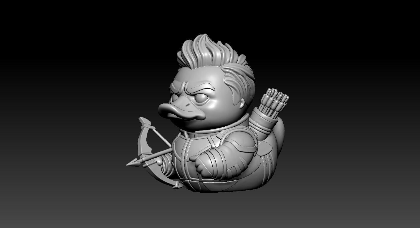 Hawkeye Marvel Universe - Urban vibes 3D print model_3