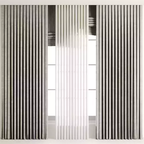 Silk and Cotton Curtain