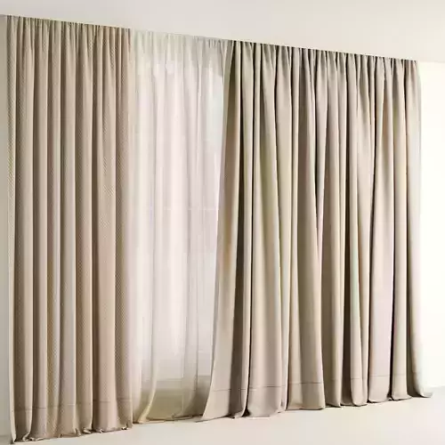 Silk and Cotton Curtain