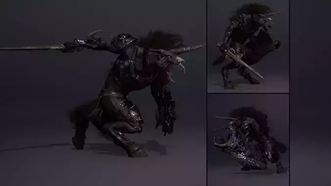 Ashen Swordman Arm2 Brutal