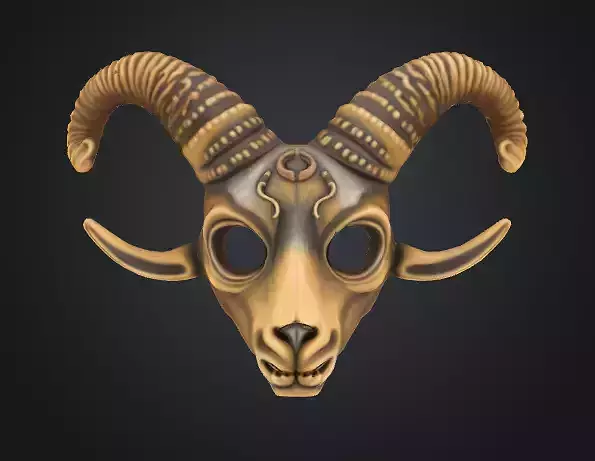 Goat Mask