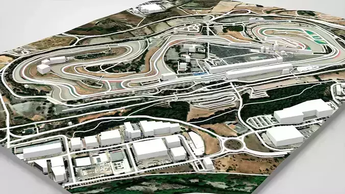 The Circuit de Barcelona-Catalunya Spain