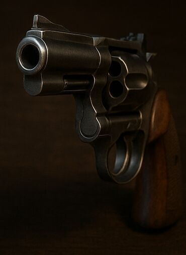 colt python 357 Magnum gun 3D model_3