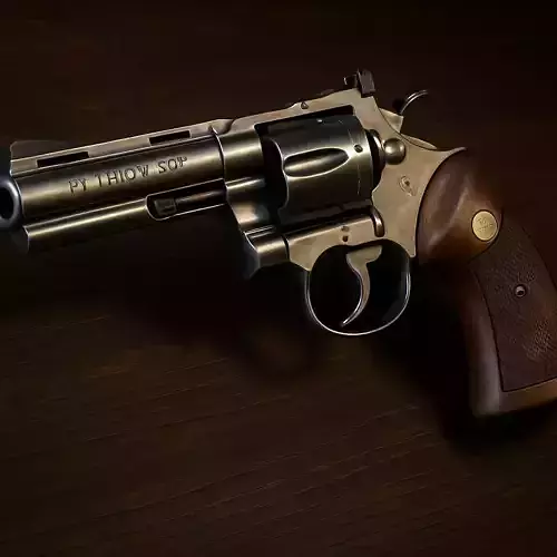 colt python 357 Magnum gun
