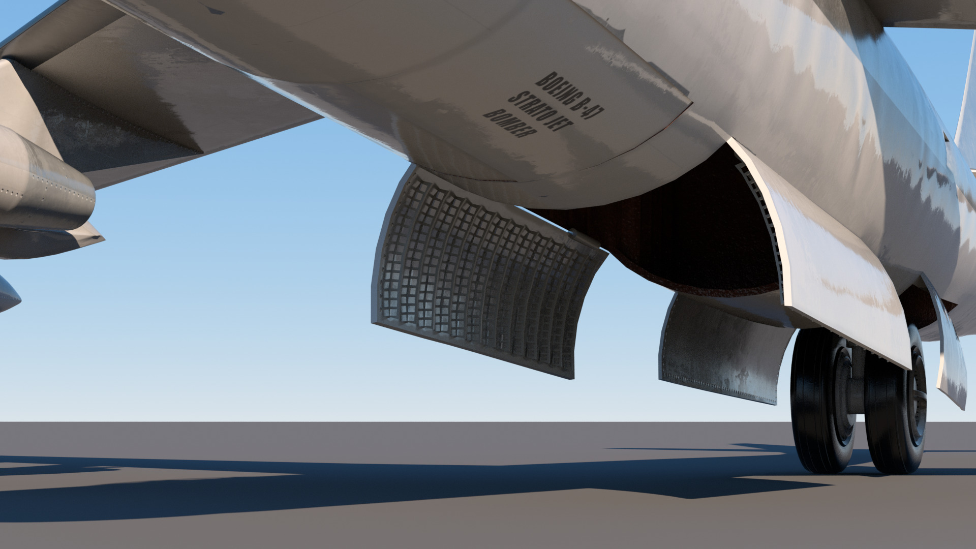 B-47E Stratojet 3D model_11