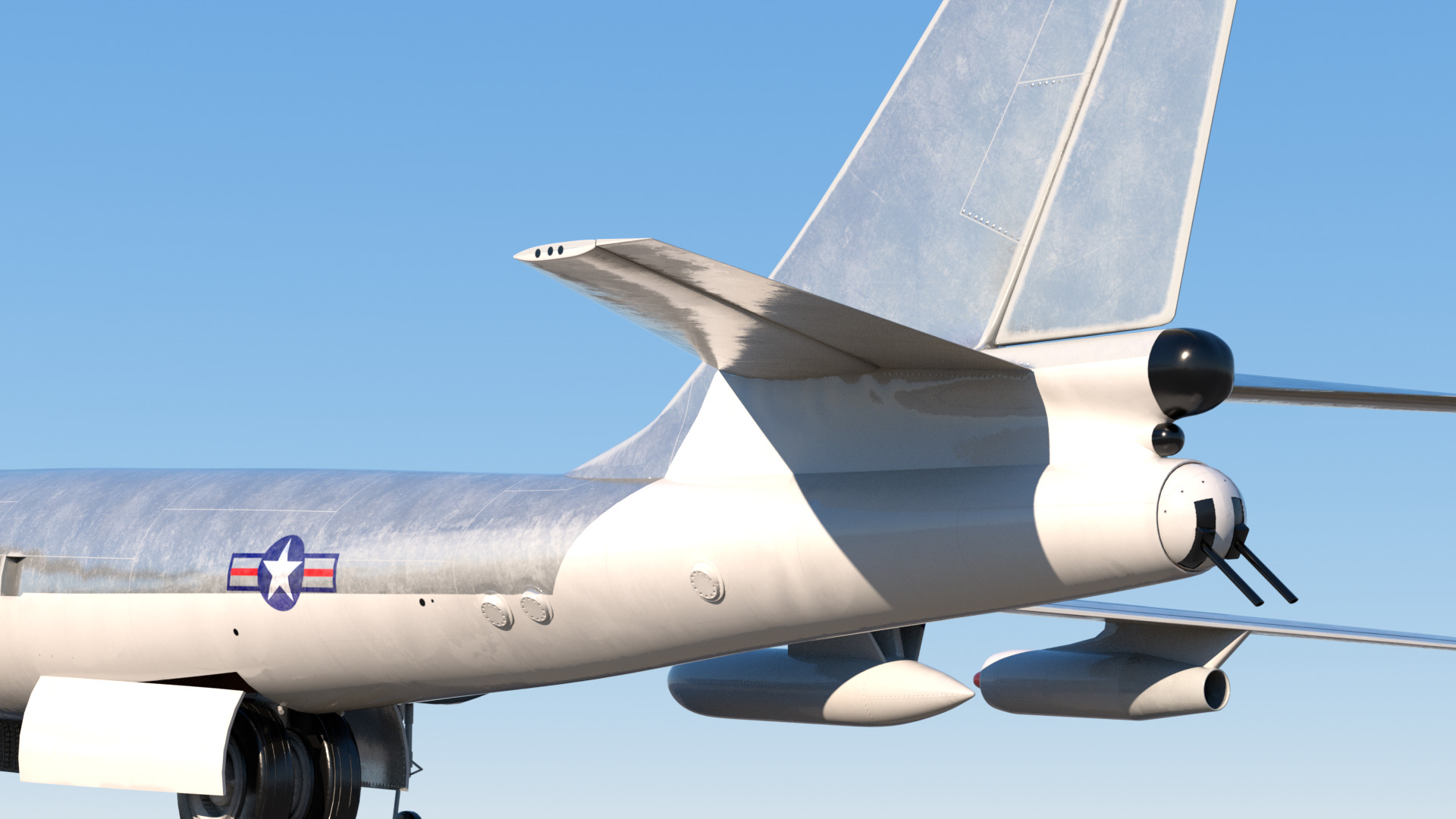 B-47E Stratojet 3D model_6