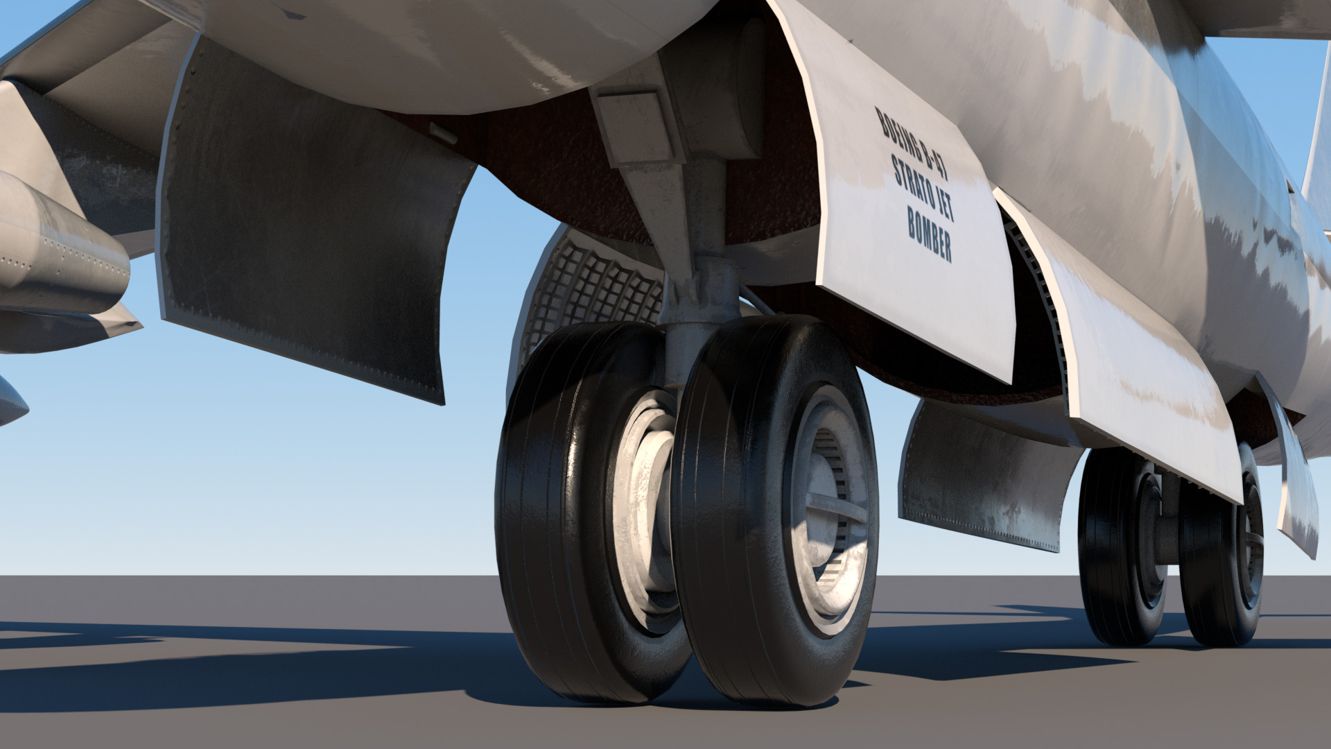 B-47E Stratojet 3D model_10