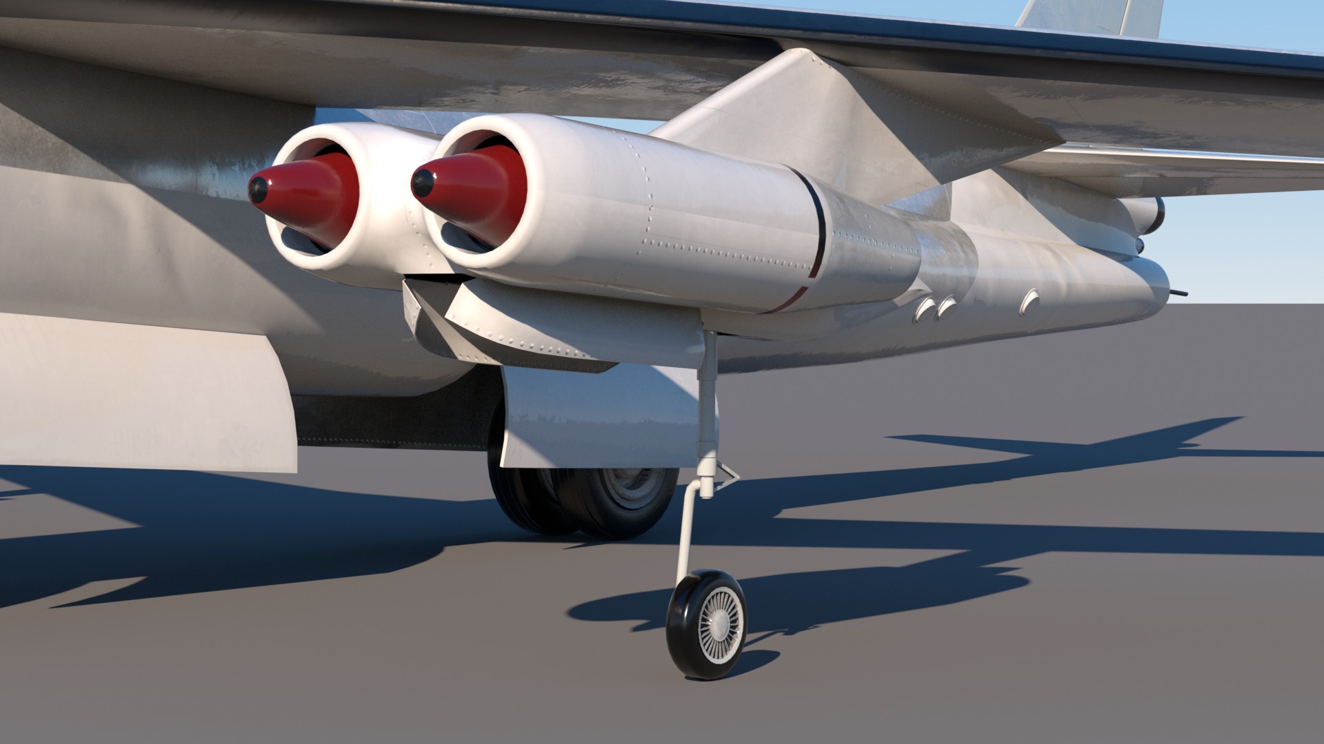 B-47E Stratojet 3D model_7