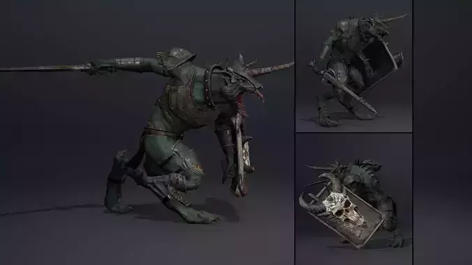 Ashen Swordman Arm1 Brutal