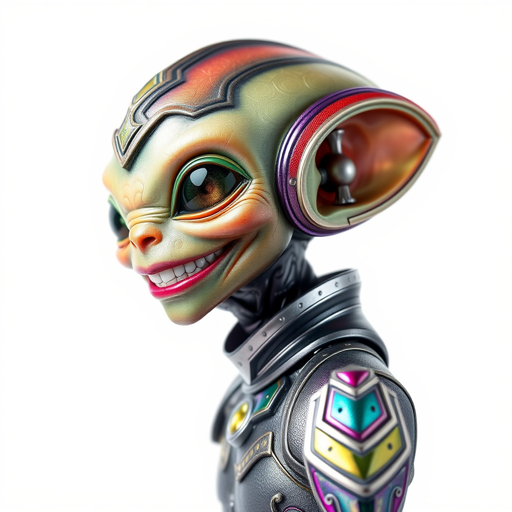 Alien Character Model Pack for Games and Animation Low-poly 3D model_2