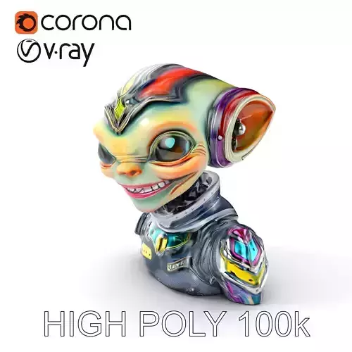 Alien Character Model Pack for Games and Animation