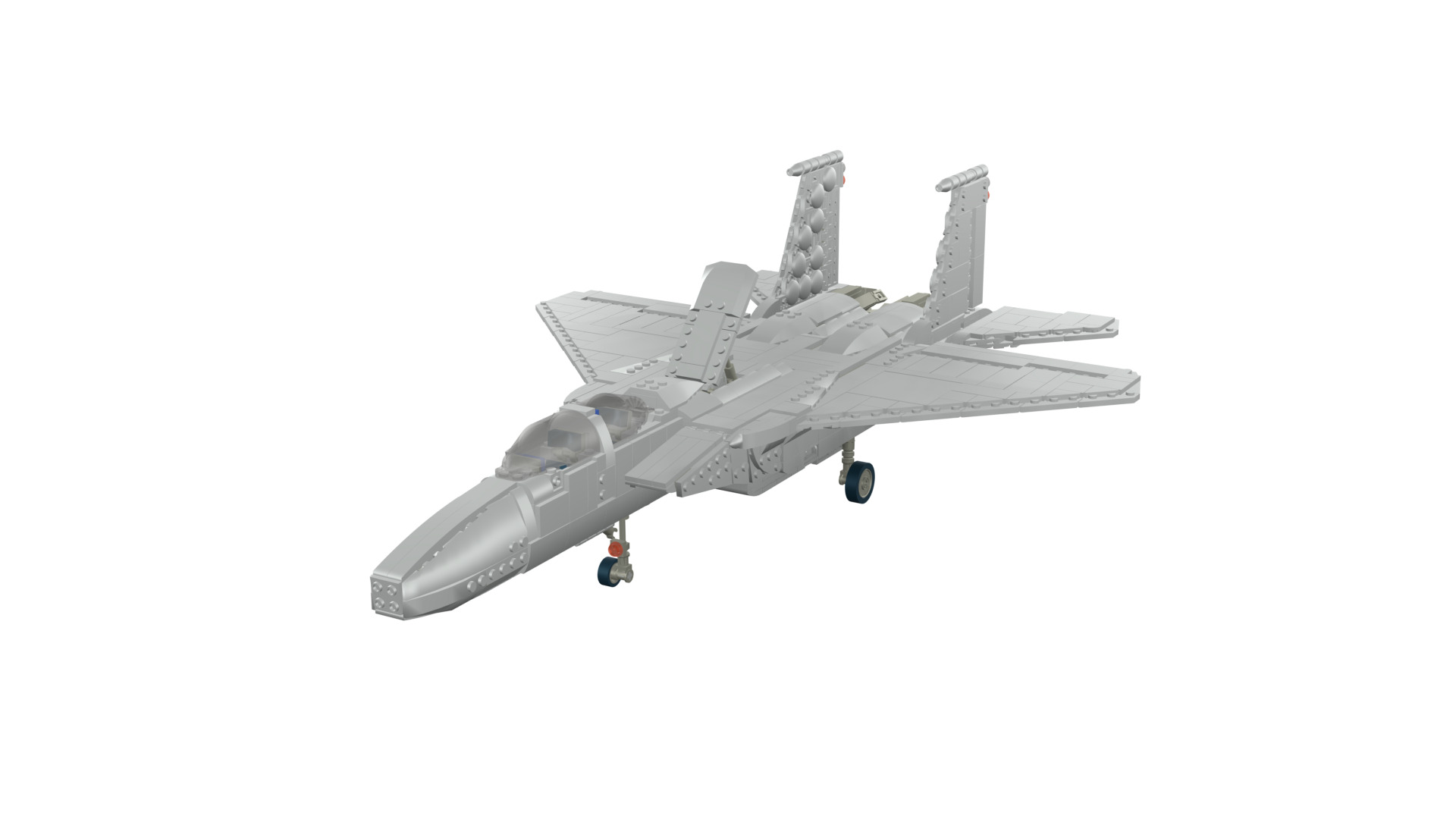 MocBricks3D - Lego F-15E Strike Eagle 3D print model_45
