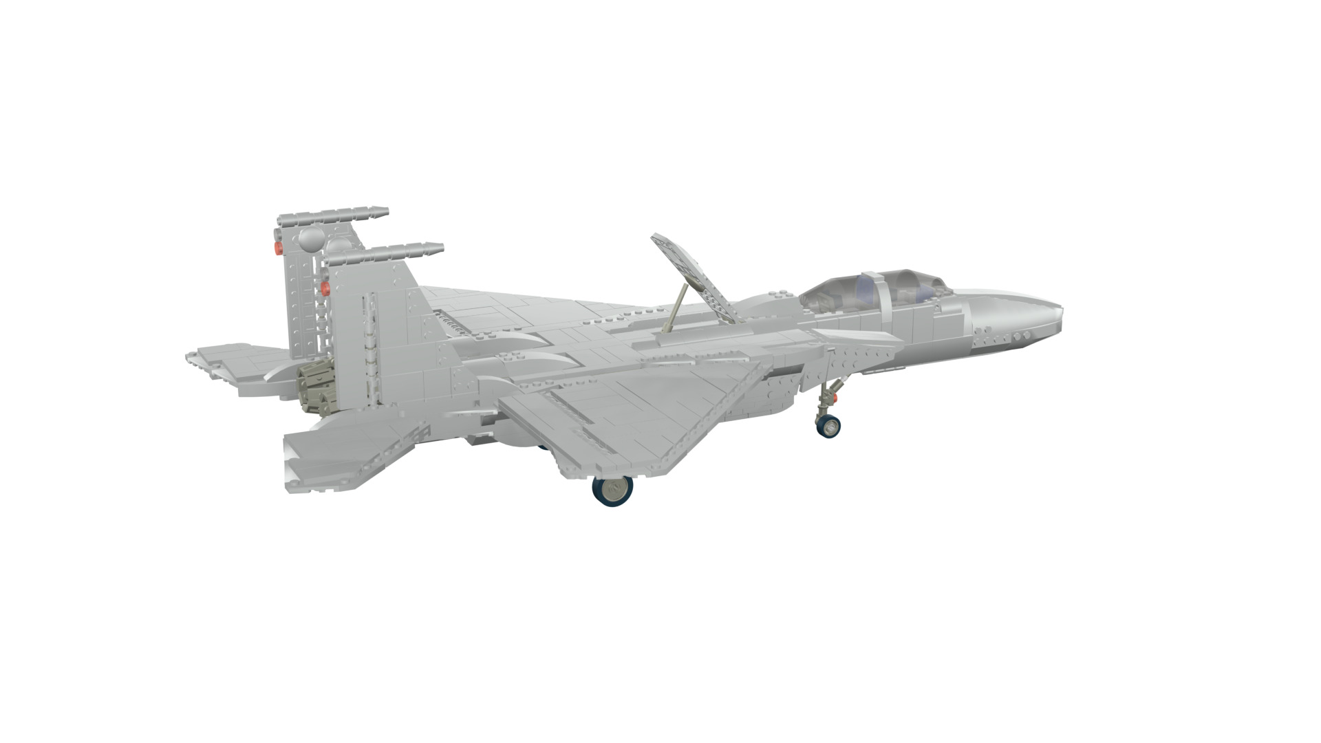 MocBricks3D - Lego F-15E Strike Eagle 3D print model_19