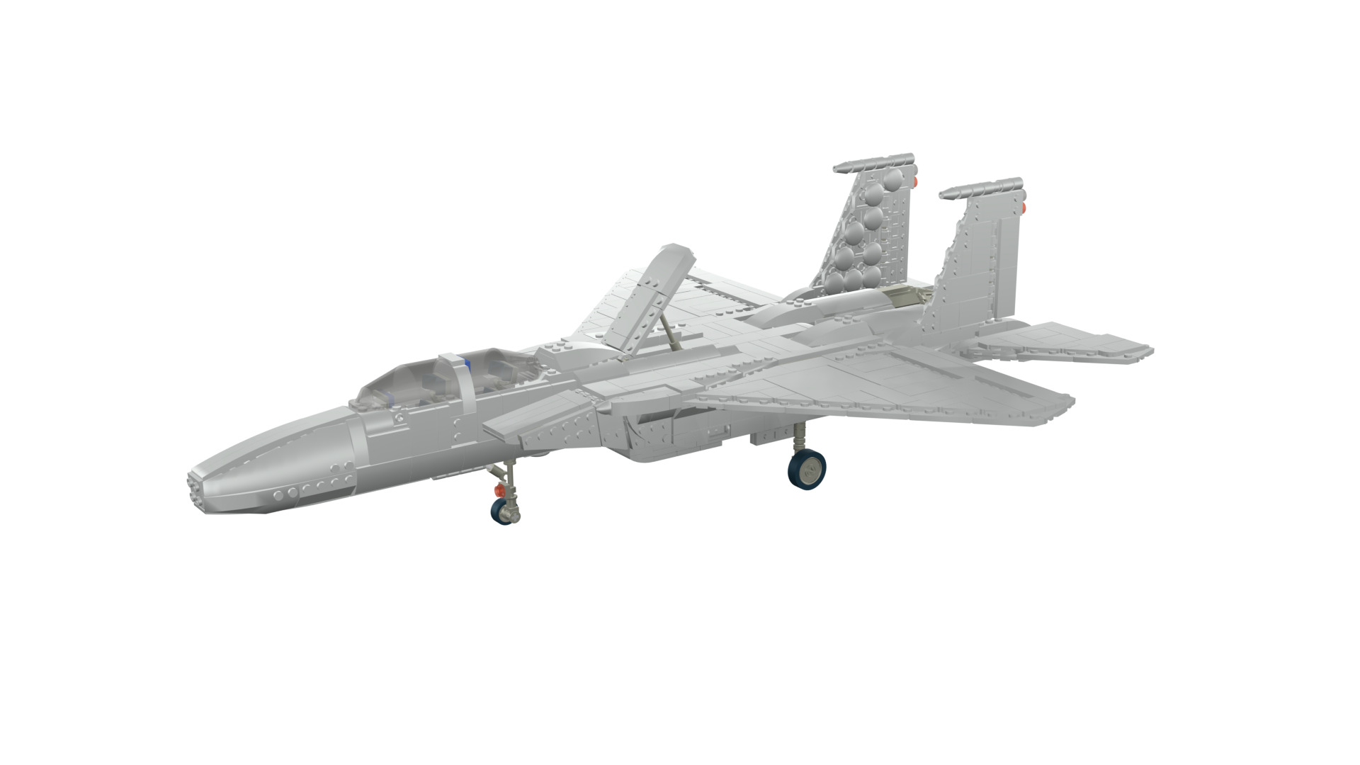 MocBricks3D - Lego F-15E Strike Eagle 3D print model_42