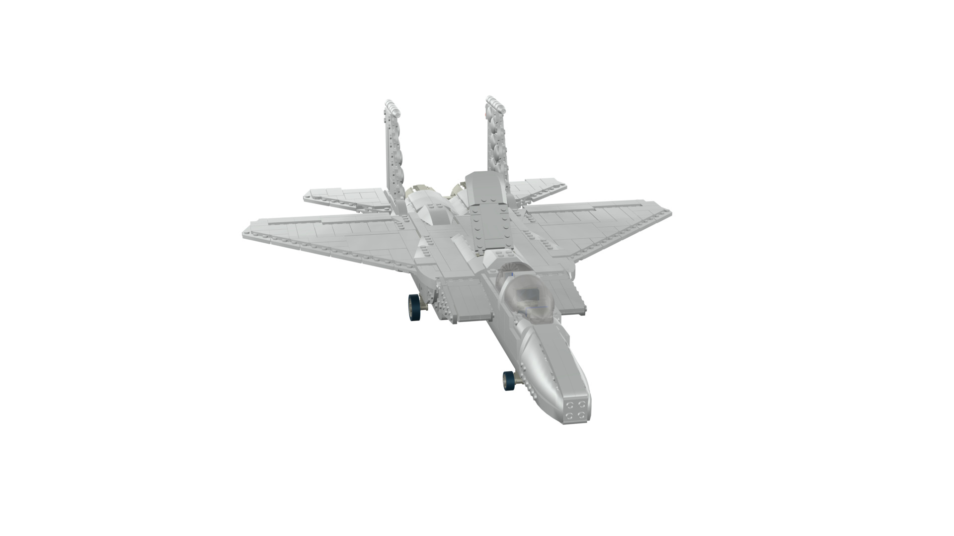 MocBricks3D - Lego F-15E Strike Eagle 3D print model_50