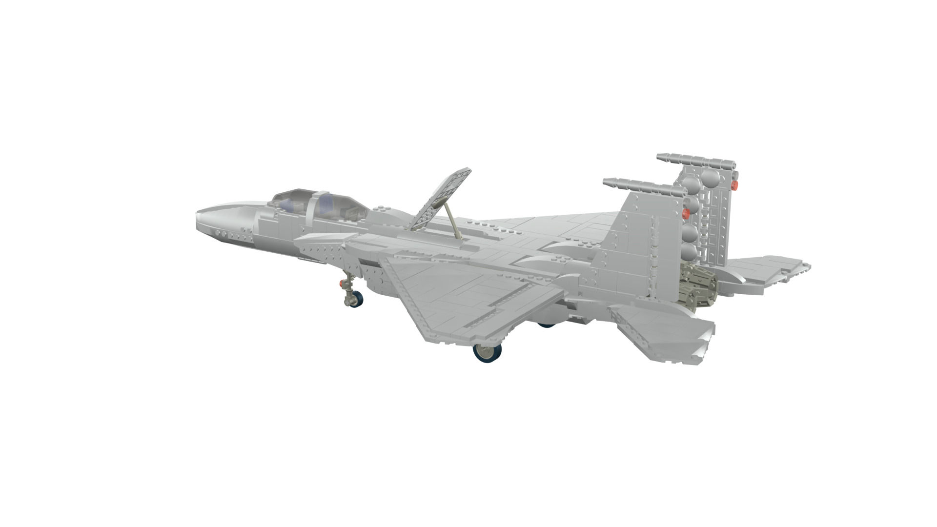 MocBricks3D - Lego F-15E Strike Eagle 3D print model_34