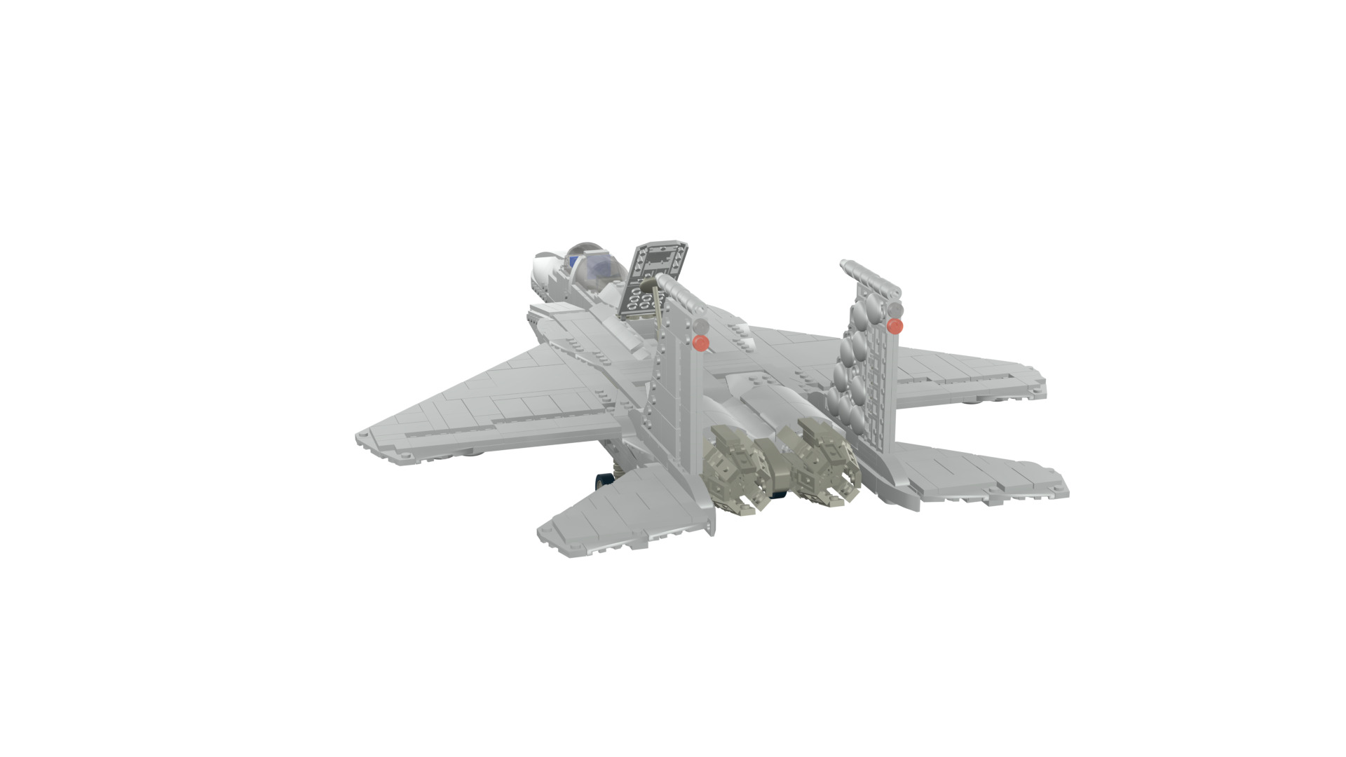 MocBricks3D - Lego F-15E Strike Eagle 3D print model_29