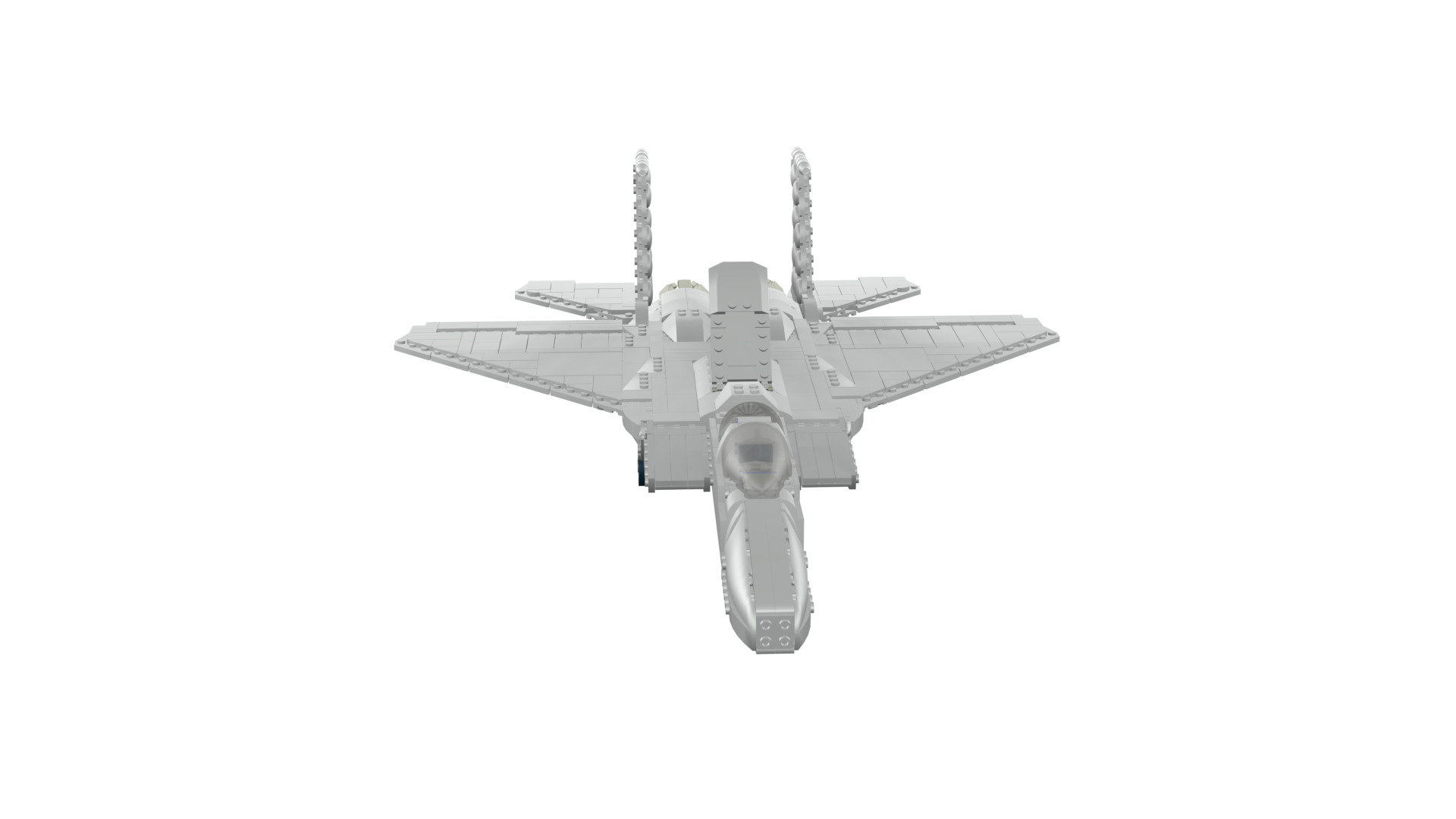 MocBricks3D - Lego F-15E Strike Eagle 3D print model_49