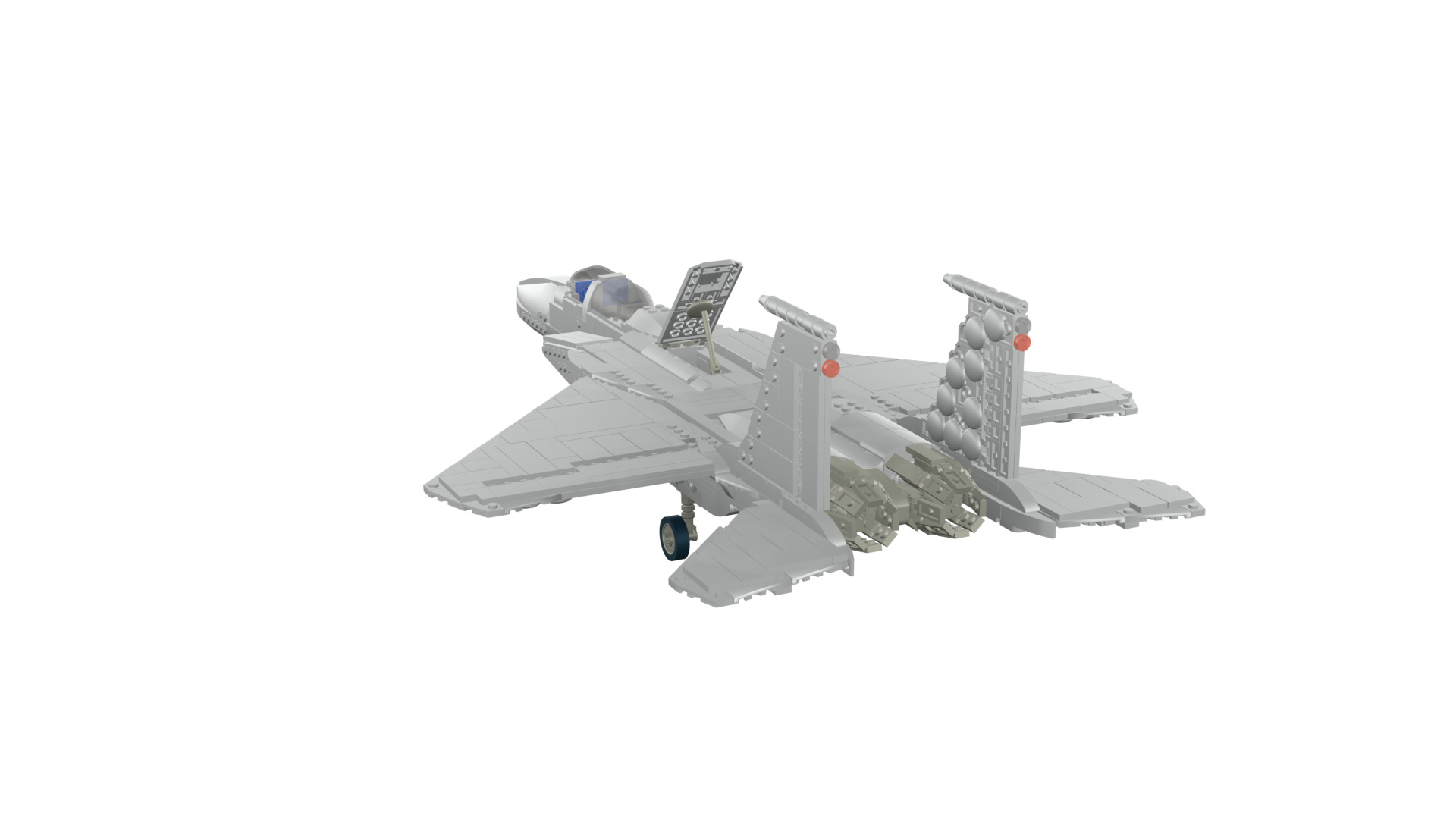 MocBricks3D - Lego F-15E Strike Eagle 3D print model_30