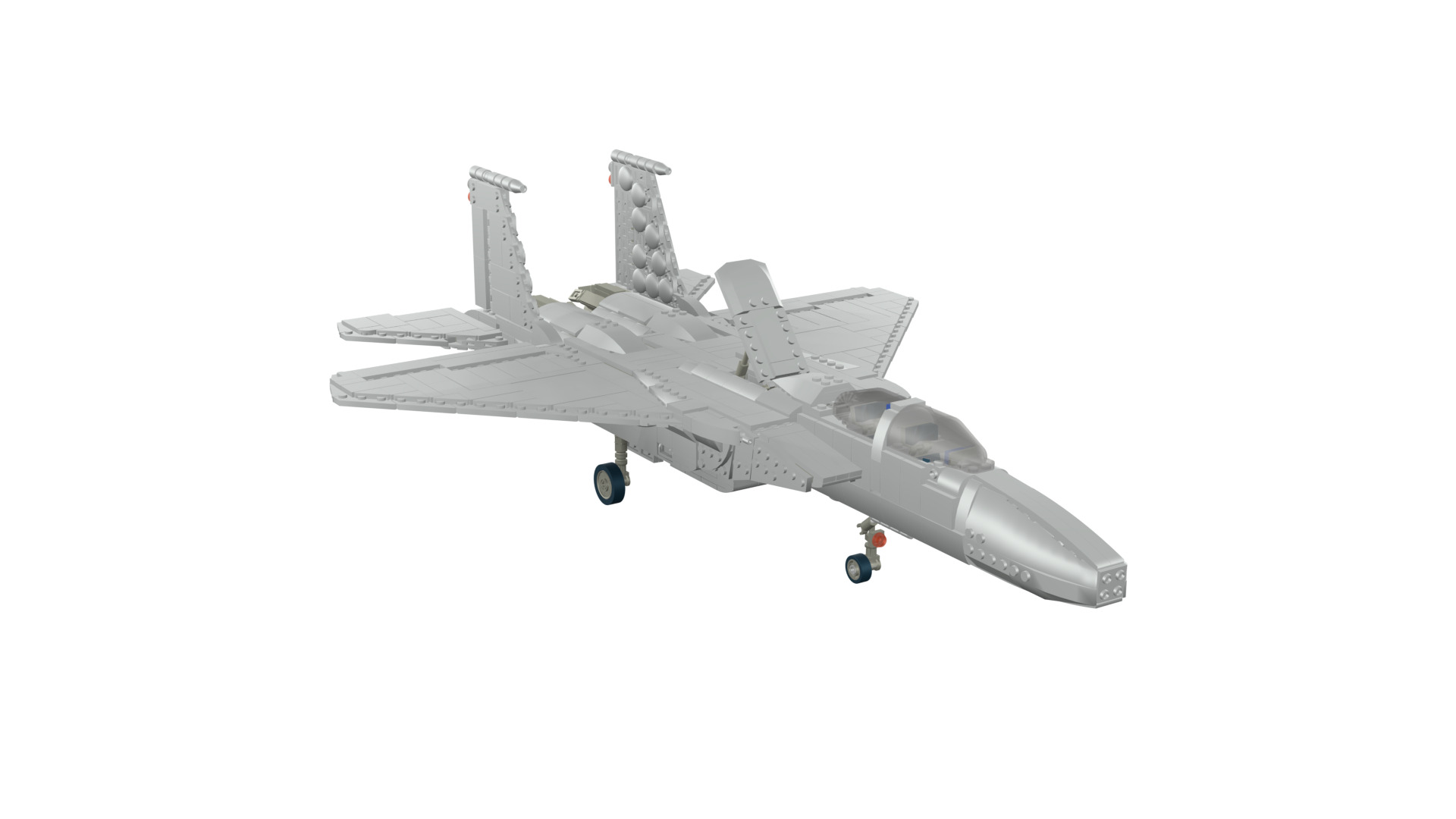 MocBricks3D - Lego F-15E Strike Eagle 3D print model_9