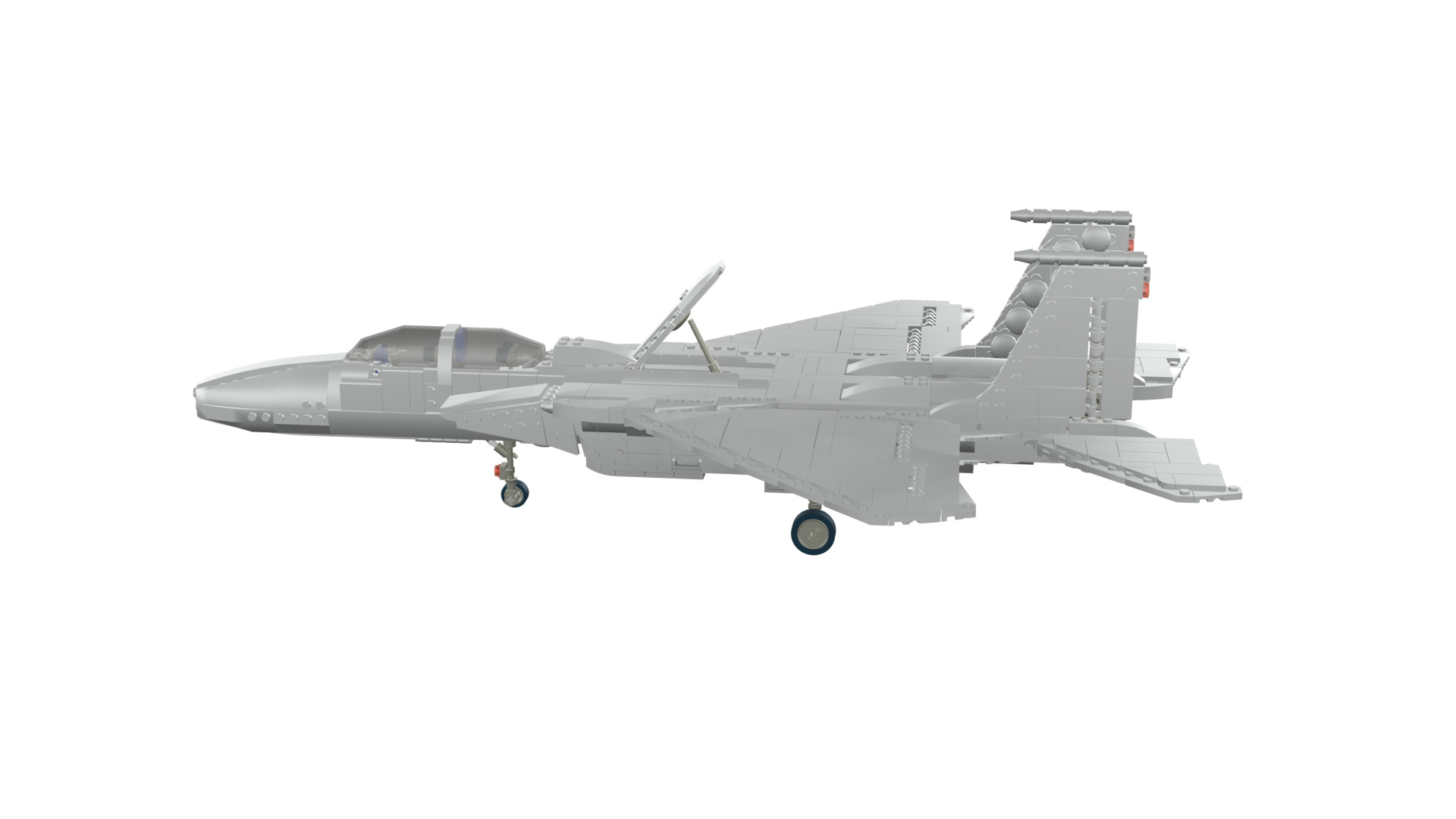MocBricks3D - Lego F-15E Strike Eagle 3D print model_37