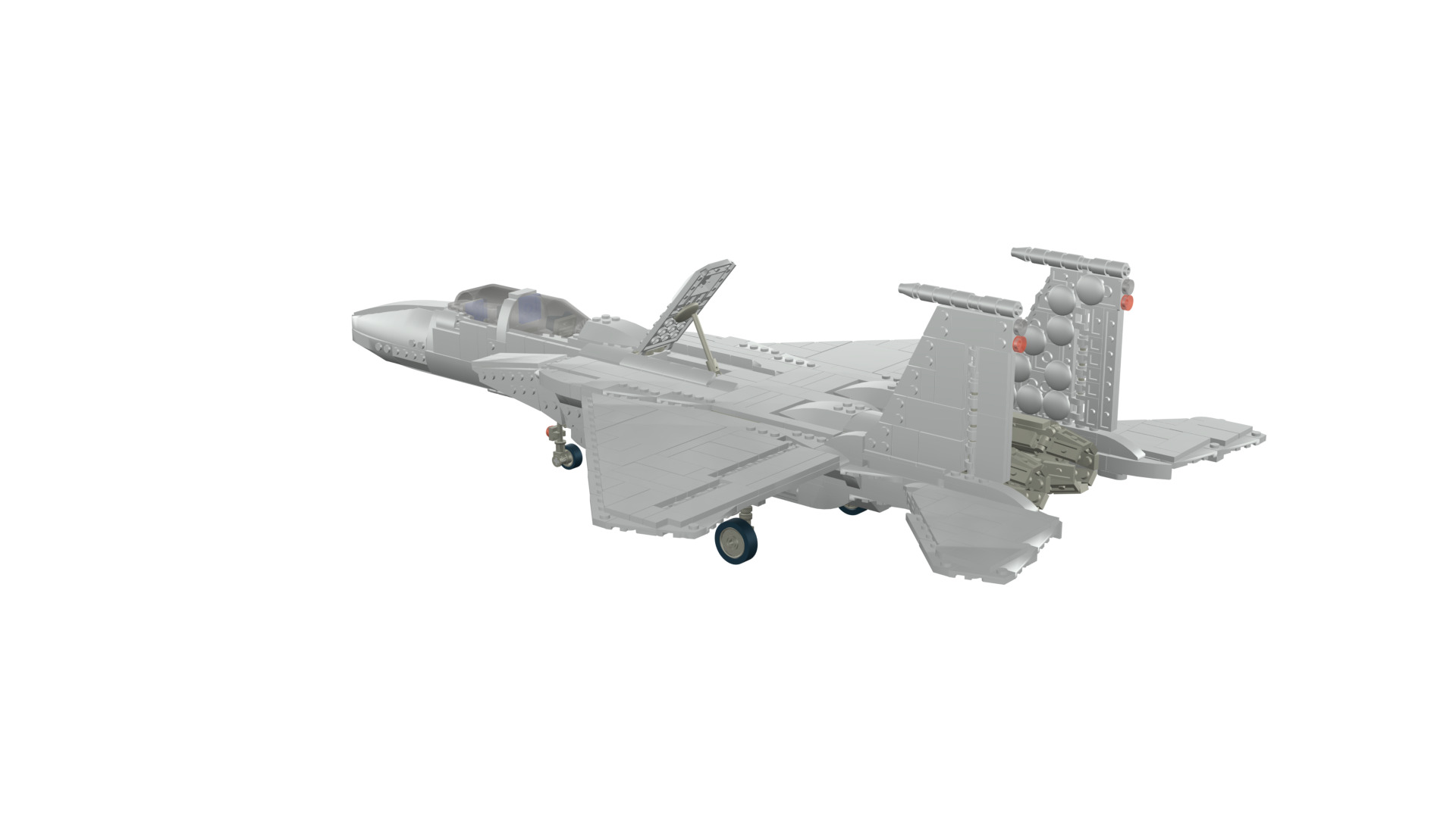 MocBricks3D - Lego F-15E Strike Eagle 3D print model_33