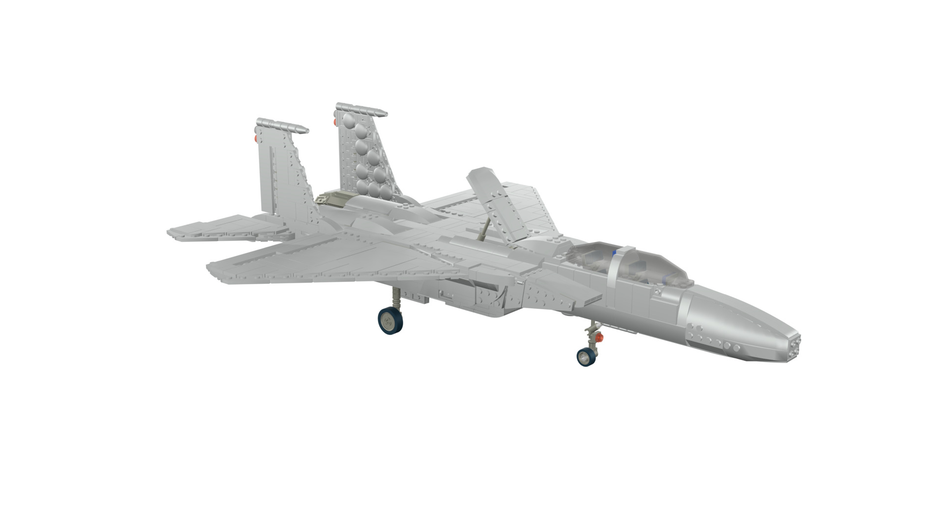 MocBricks3D - Lego F-15E Strike Eagle 3D print model_11