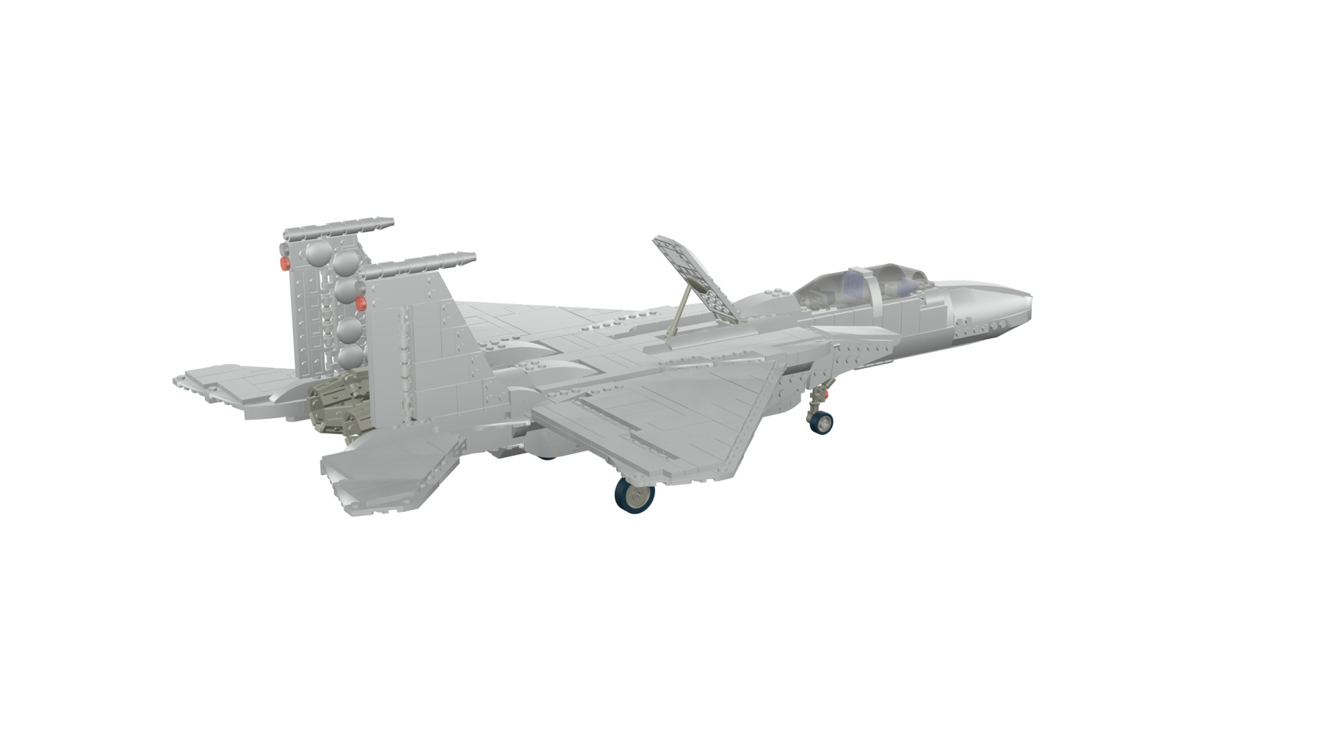 MocBricks3D - Lego F-15E Strike Eagle 3D print model_20