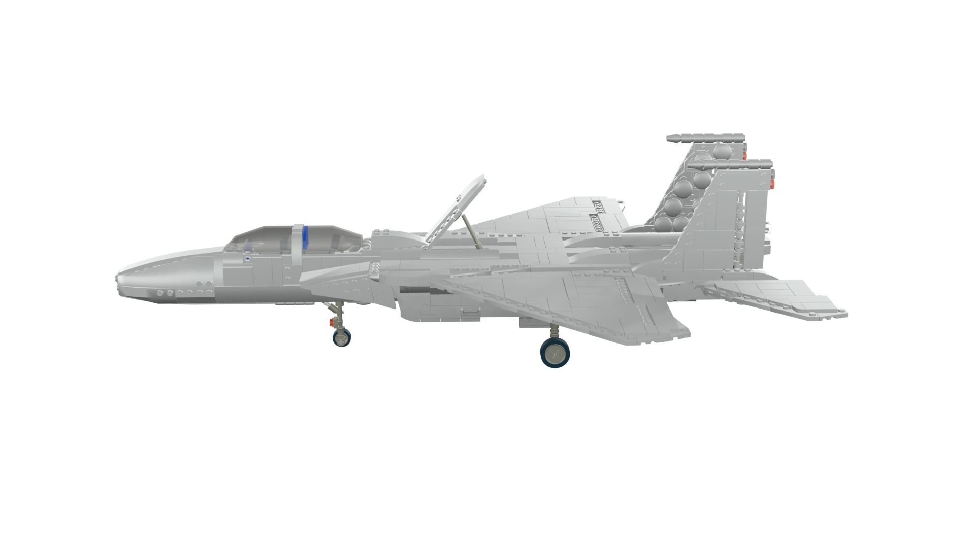 MocBricks3D - Lego F-15E Strike Eagle 3D print model_38