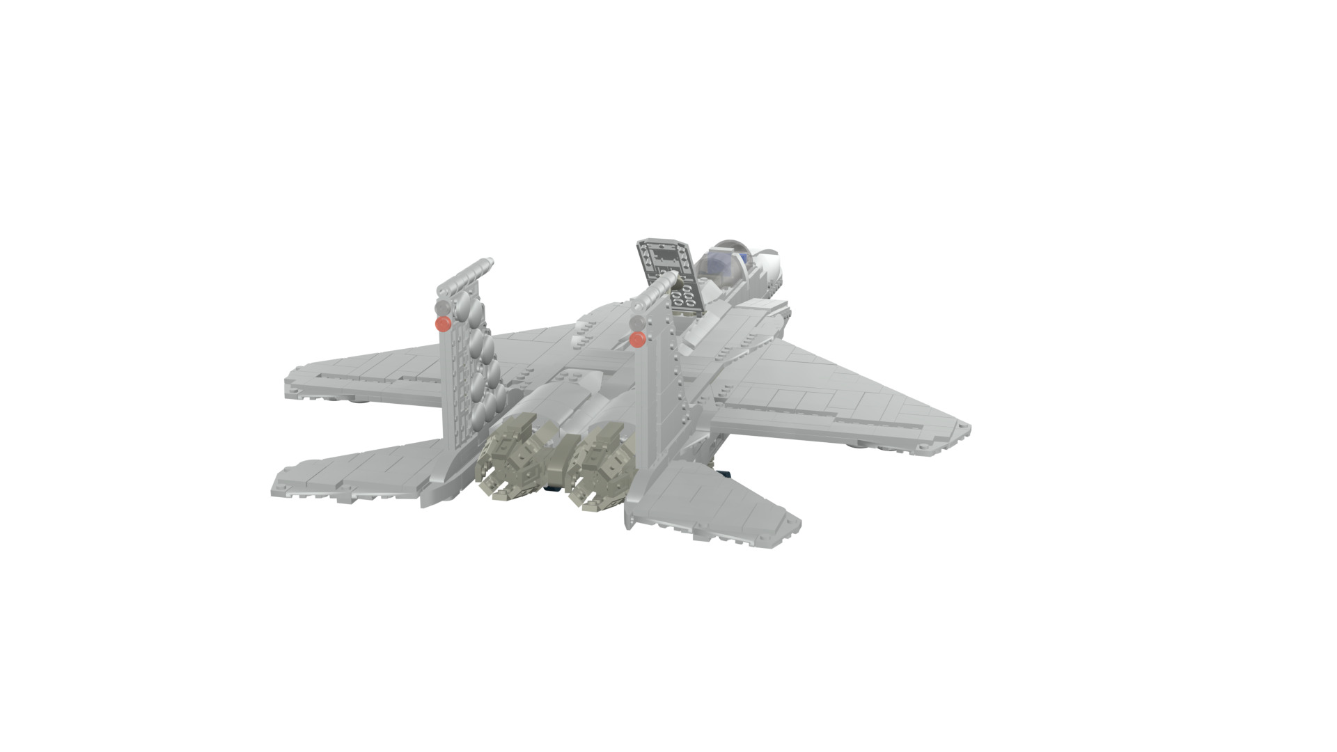 MocBricks3D - Lego F-15E Strike Eagle 3D print model_25