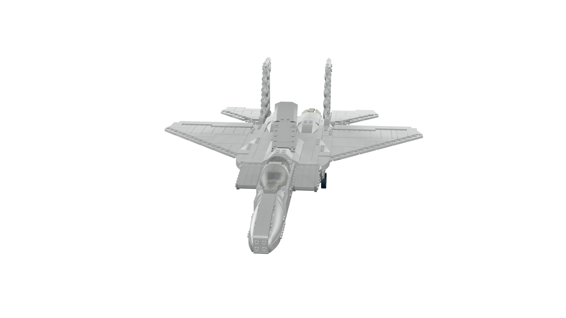 MocBricks3D - Lego F-15E Strike Eagle 3D print model_48