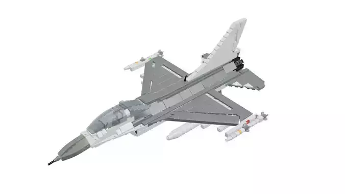 MocBricks3D - Lego F-16 Fighting Falcon