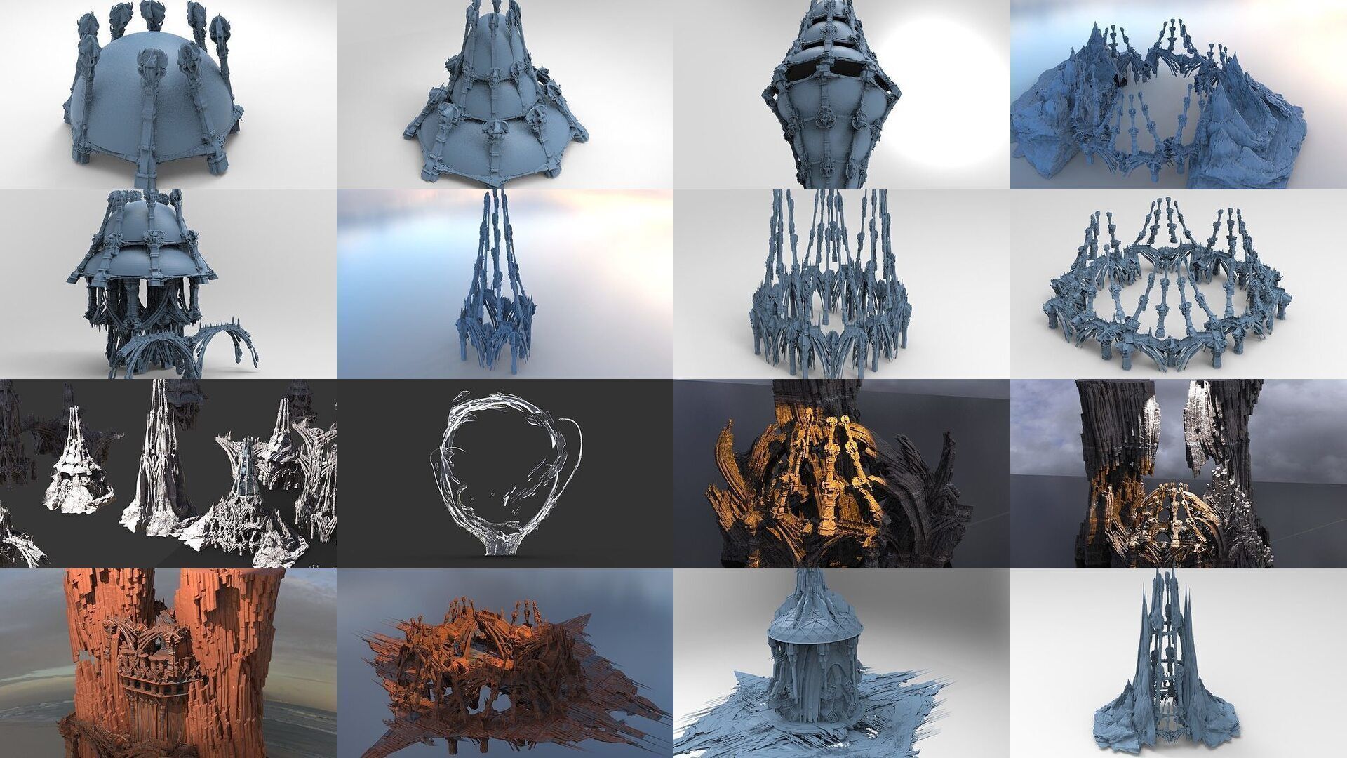 Ancient Greek Arena Temple Collection _7