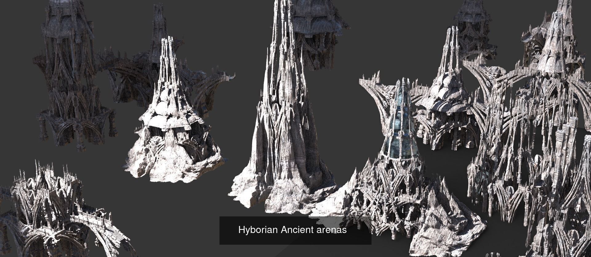 Ancient Greek Arena Temple Collection _53