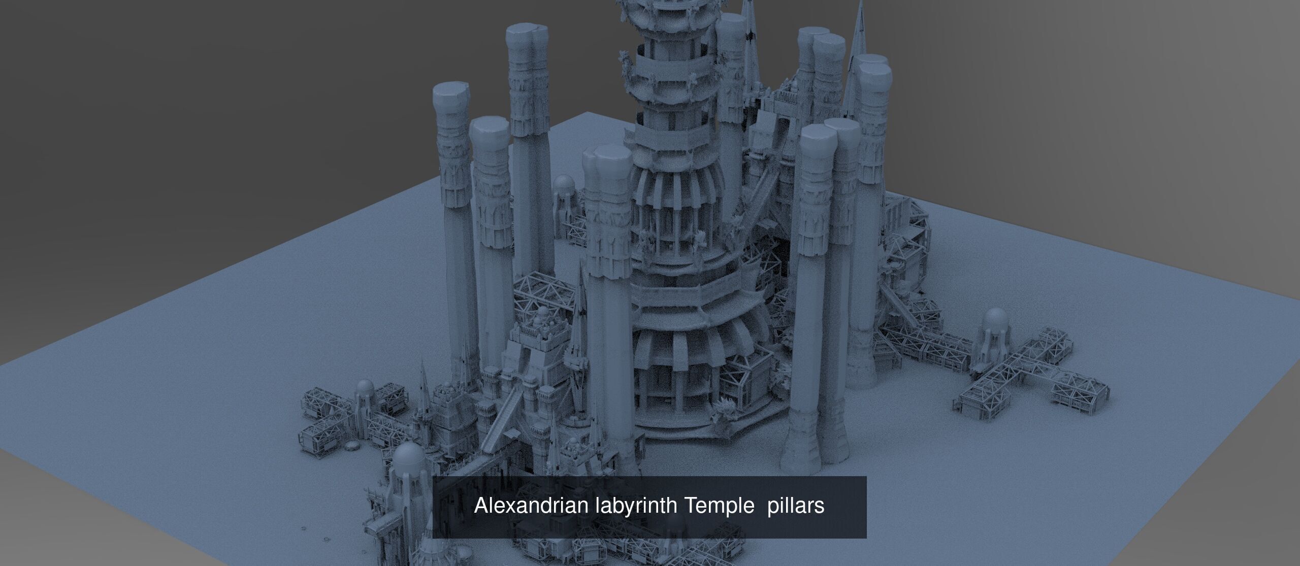 Ancient Greek Arena Temple Collection _115