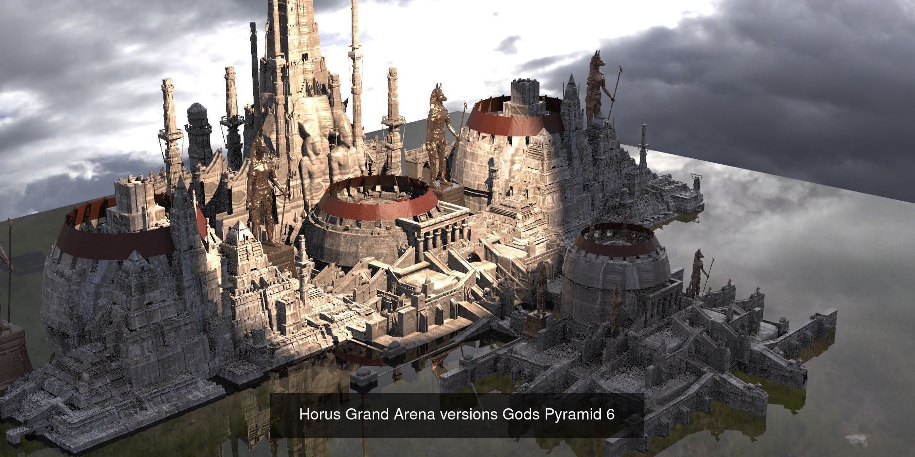 Ancient Greek Arena Temple Collection _36