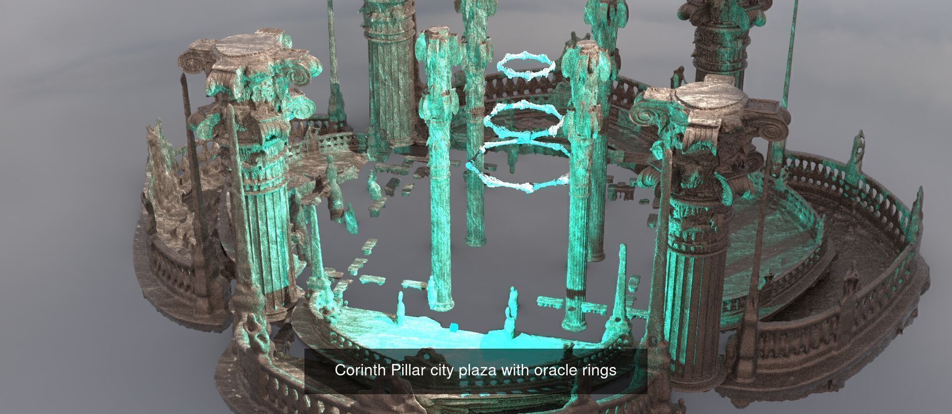 Ancient Greek Arena Temple Collection _107