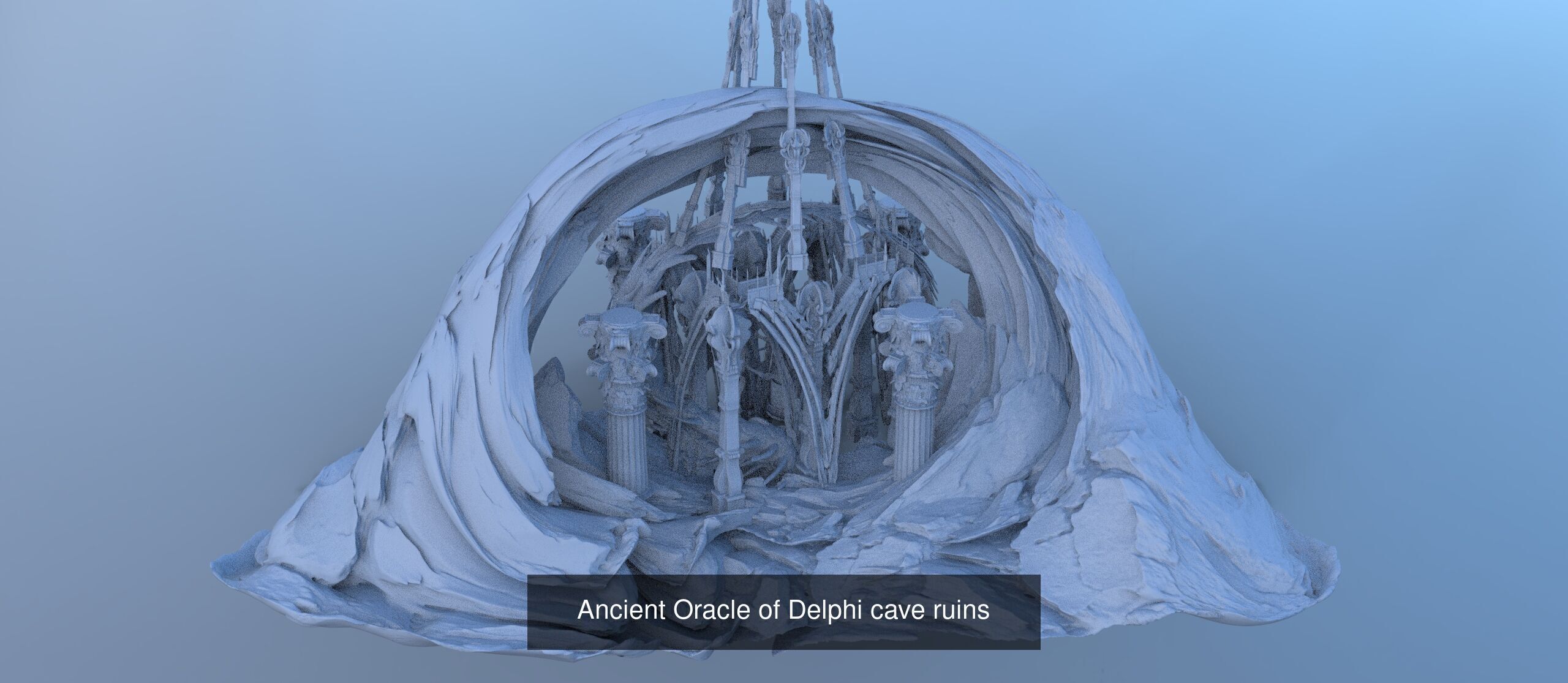 Ancient Greek Arena Temple Collection _124