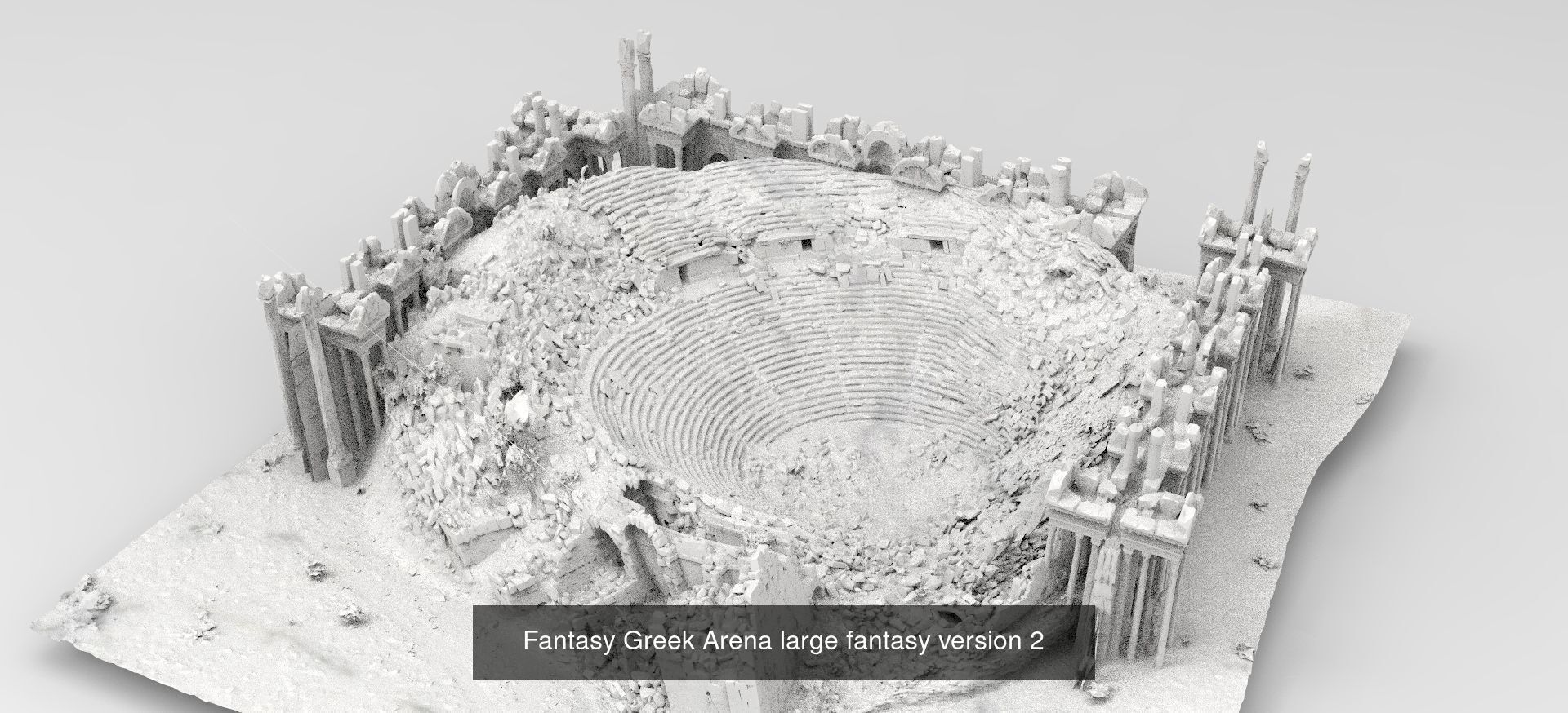 Ancient Greek Arena Temple Collection _26