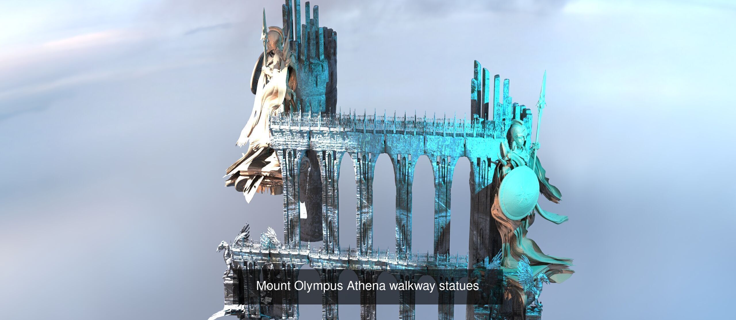 Ancient Greek Arena Temple Collection _98