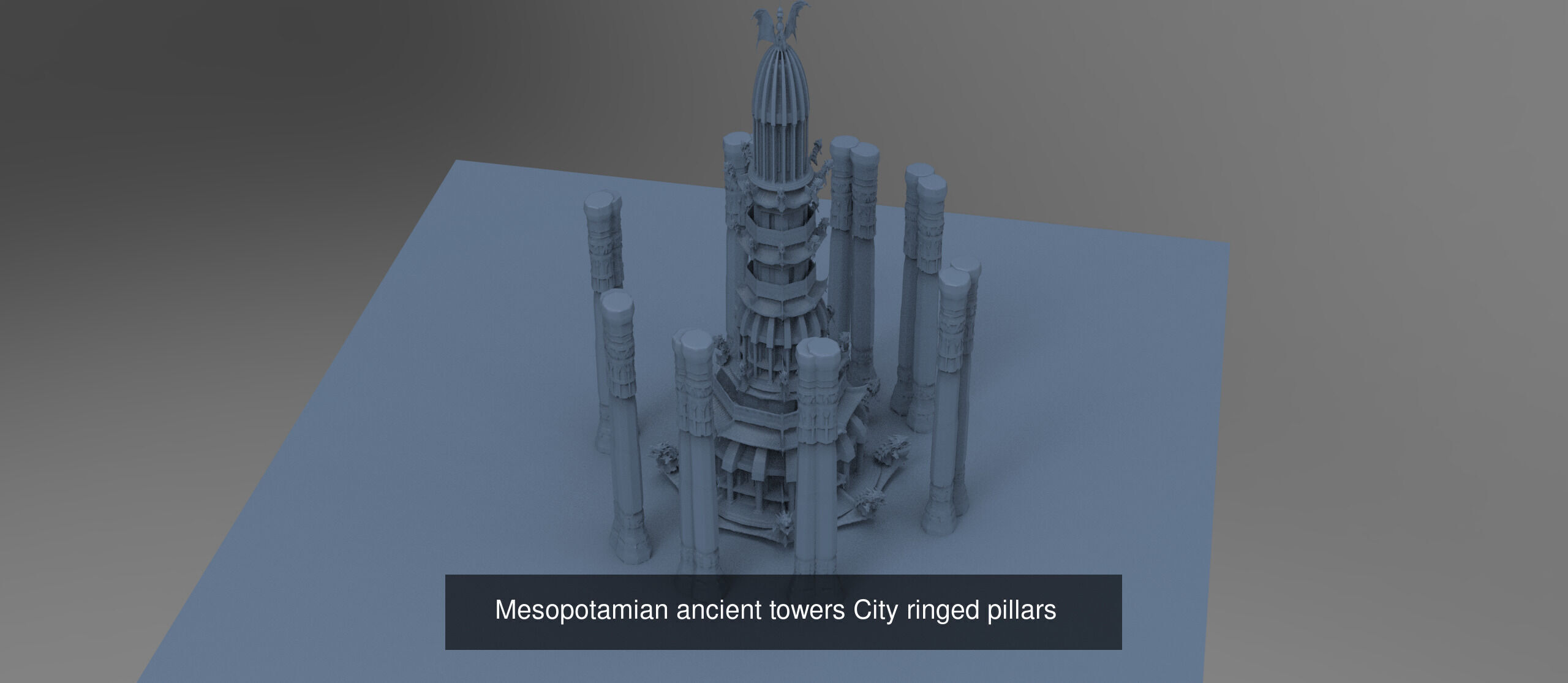 Ancient Greek Arena Temple Collection _116