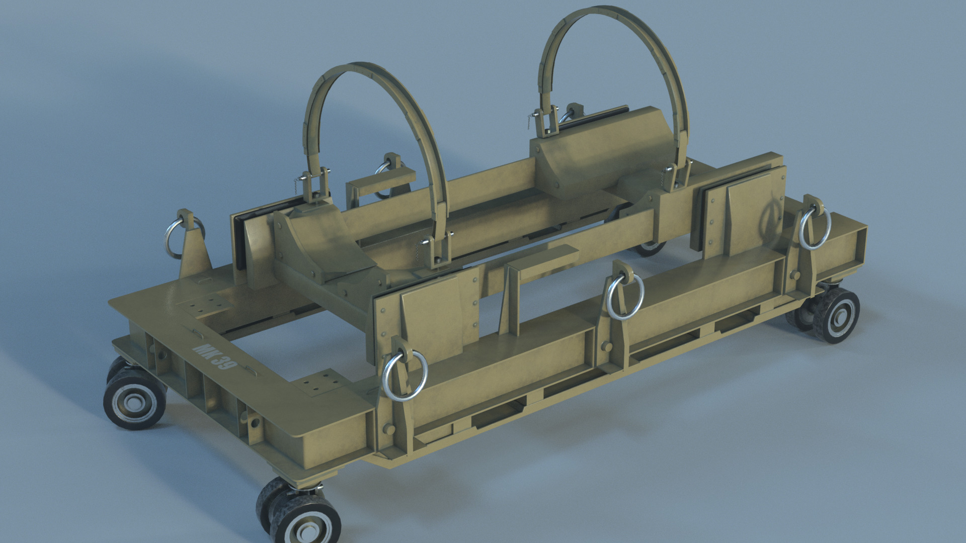 Mark 39 nuclear bomb 3D model_5