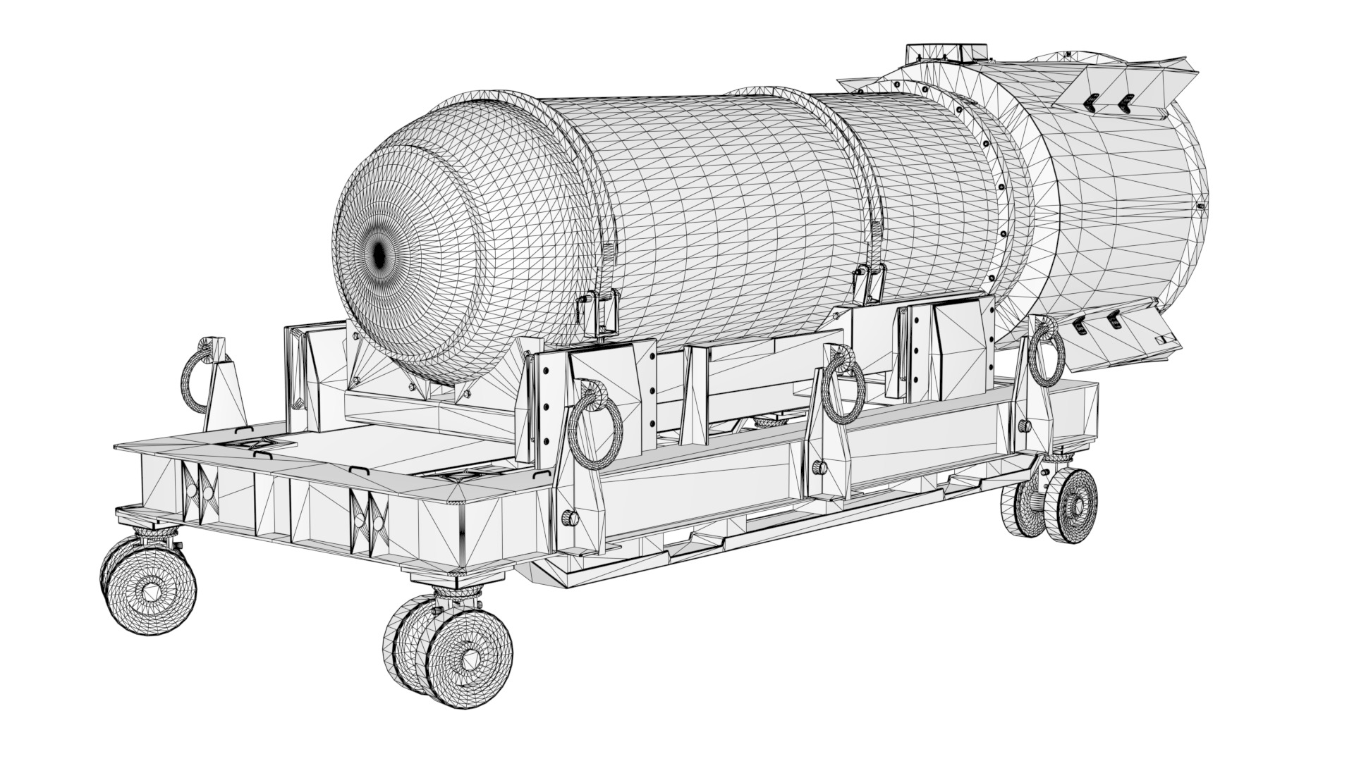 Mark 39 nuclear bomb 3D model_2