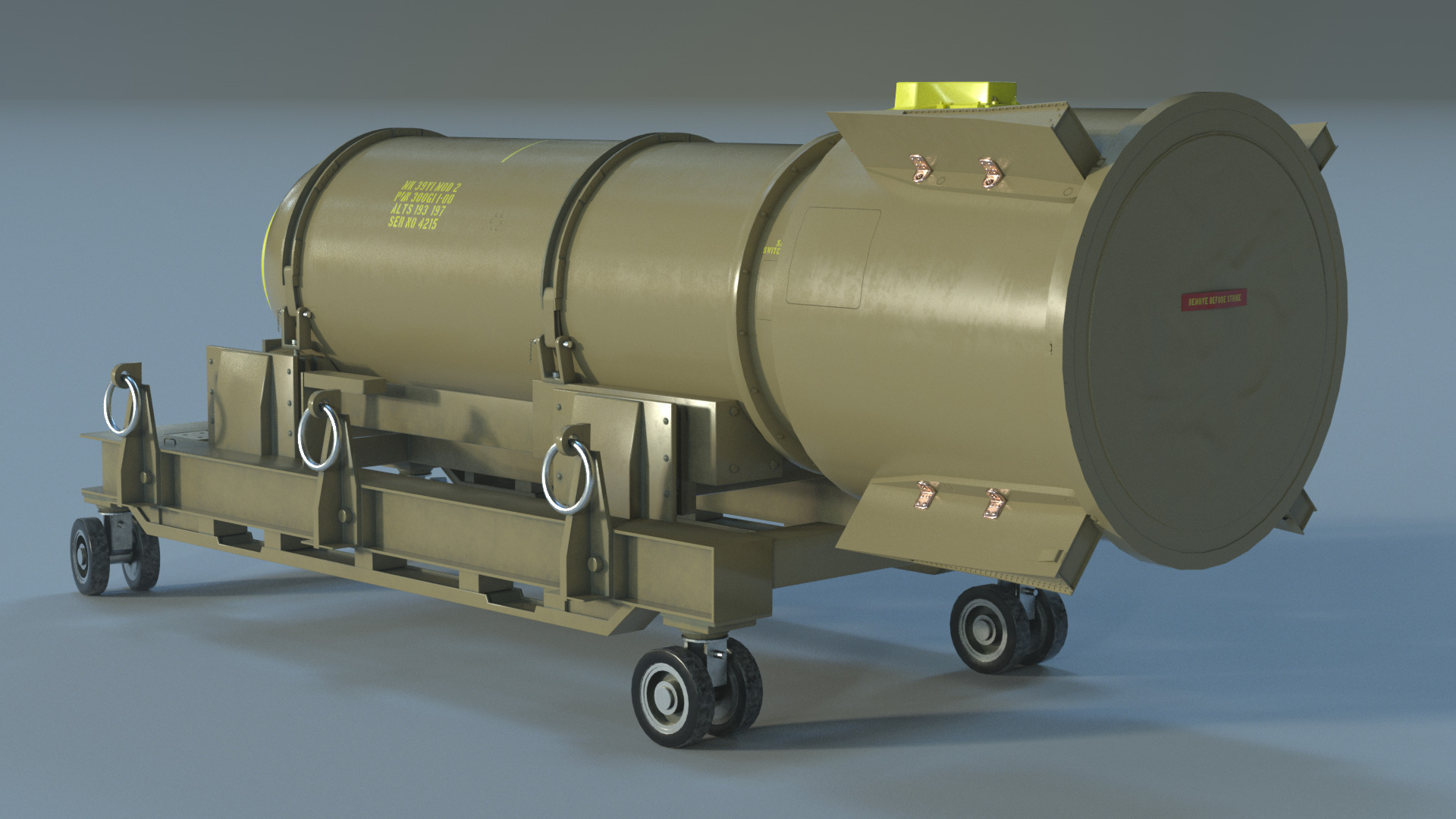 Mark 39 nuclear bomb 3D model_3