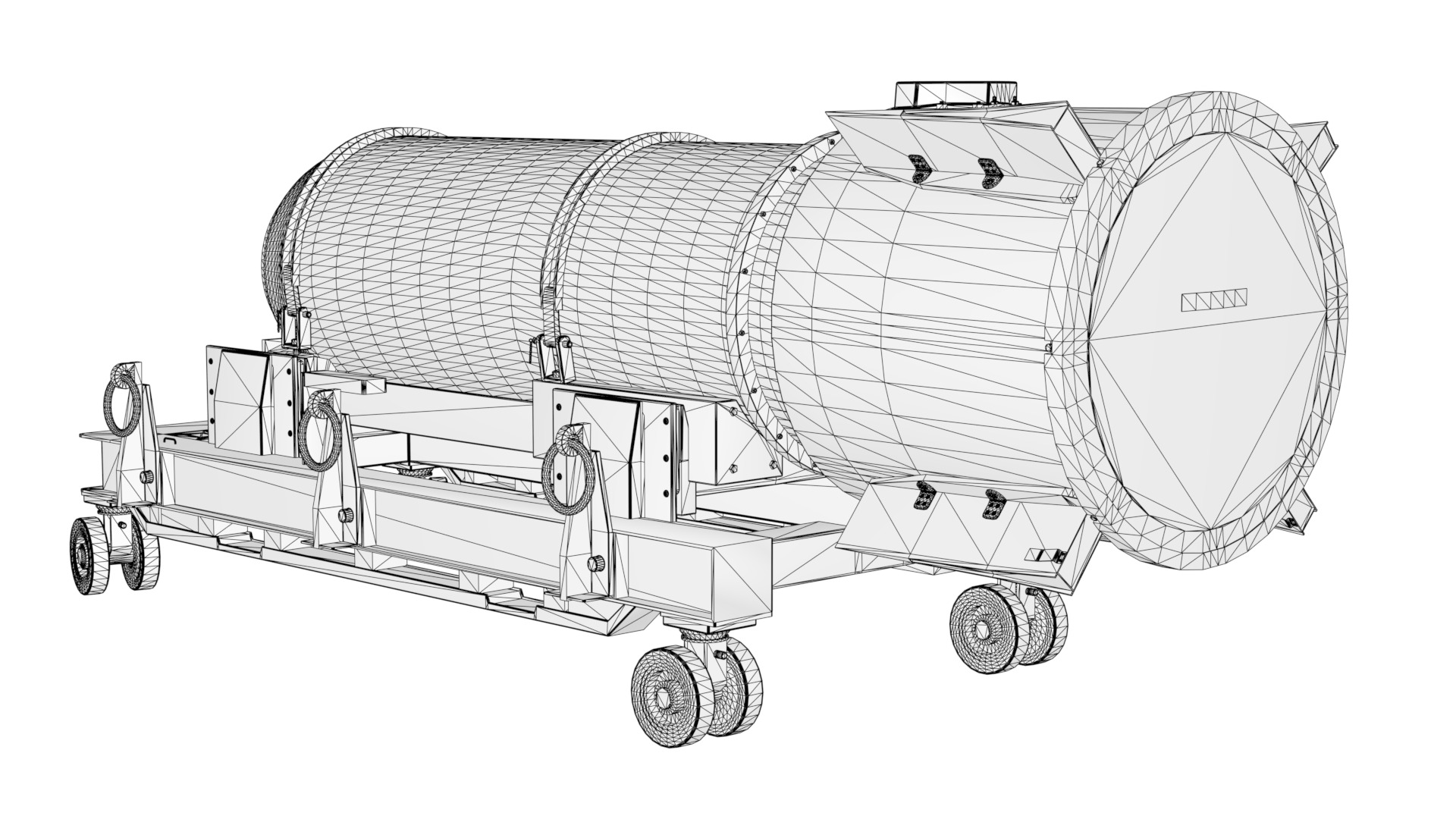 Mark 39 nuclear bomb 3D model_4