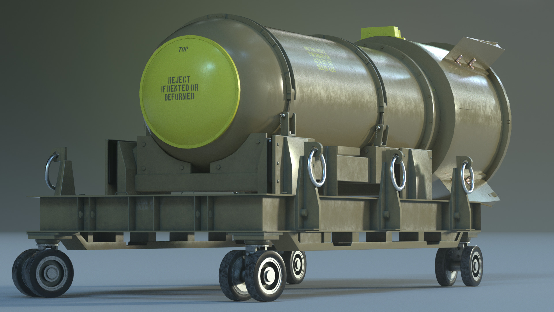 Mark 39 nuclear bomb 3D model_9