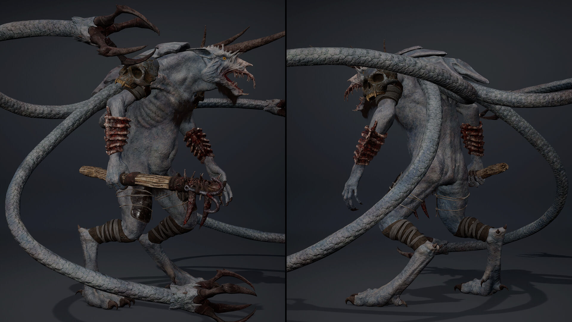 Ashenflame Fatty Low-poly 3D model_5