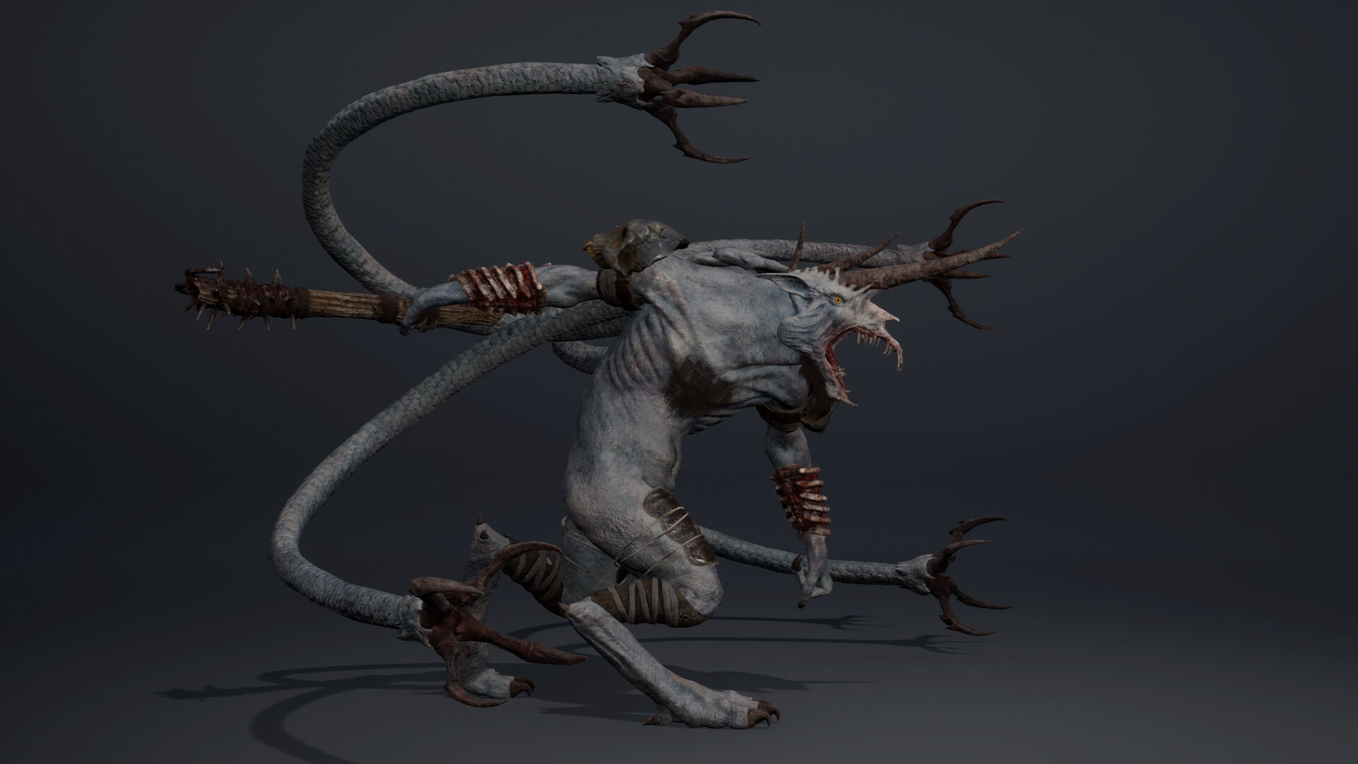 Ashenflame Fatty Low-poly 3D model_11