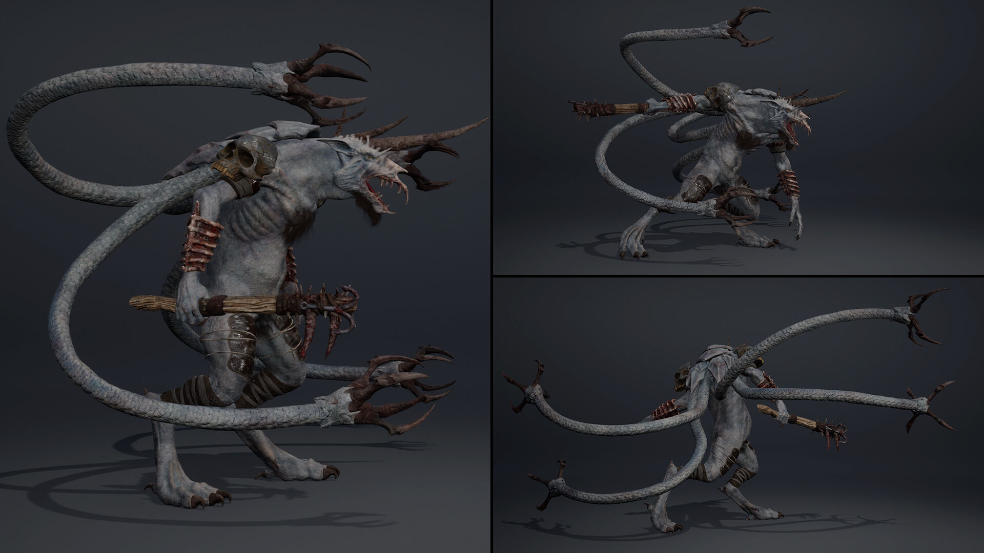 Ashenflame Fatty Low-poly 3D model_10